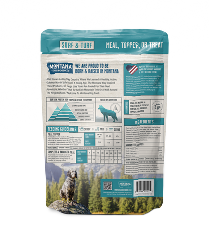 Grain-free Surf & Turf Freeze-dried Raw Adventure Fuel (Dog Food)