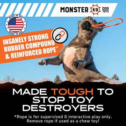 Rumble Ball with Rope (Rope May Vary)